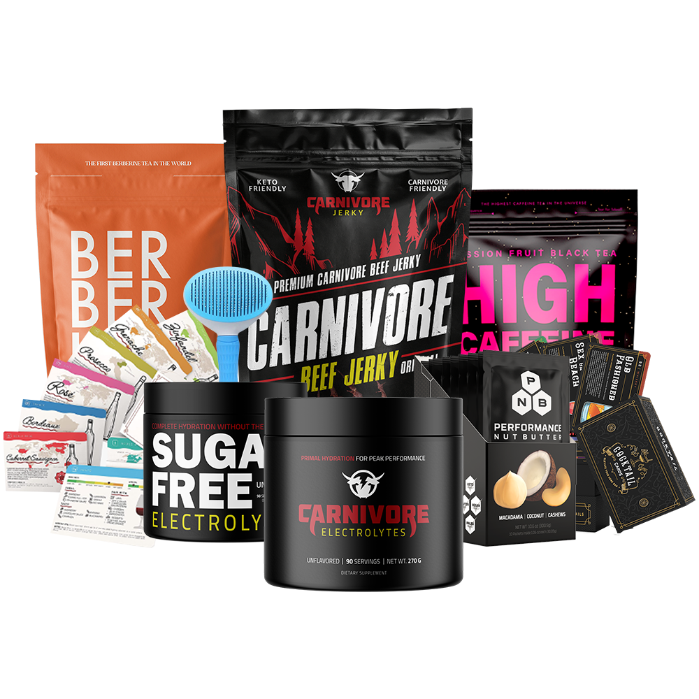 Carnivore-approved beef jerky packaging designed for Amazon FBA niche market with clean label and premium branding