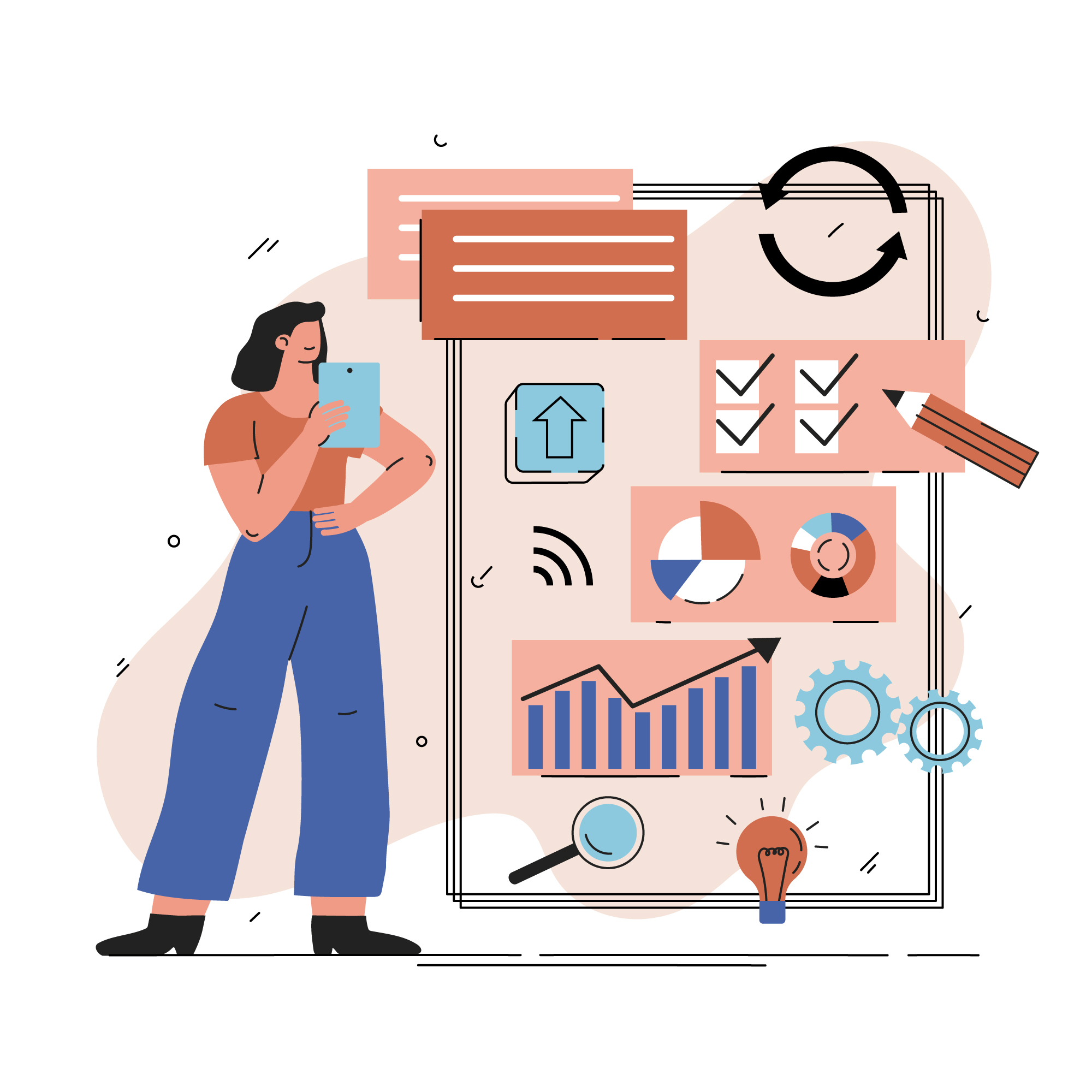 Amazon FBA seller dashboard displaying key metrics including sales performance, conversion rates, and traffic data