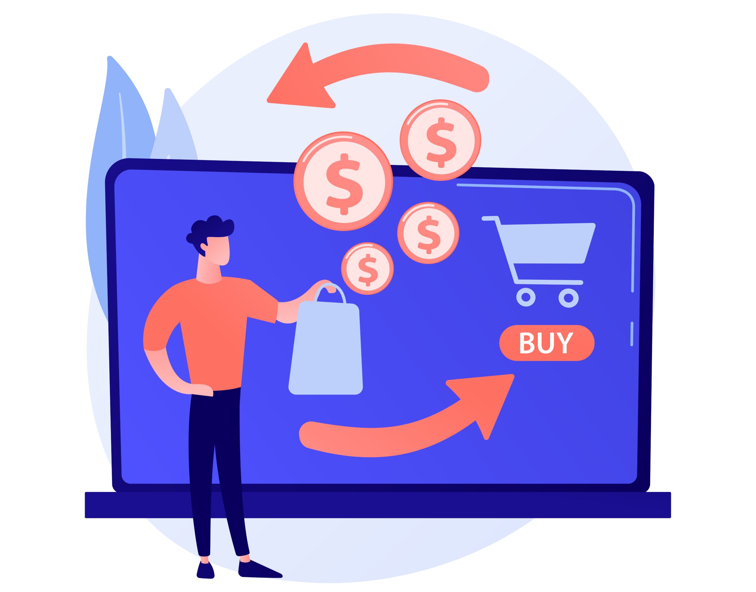 Amazon FBA seller reviewing product inventory in warehouse for 2025 business strategy