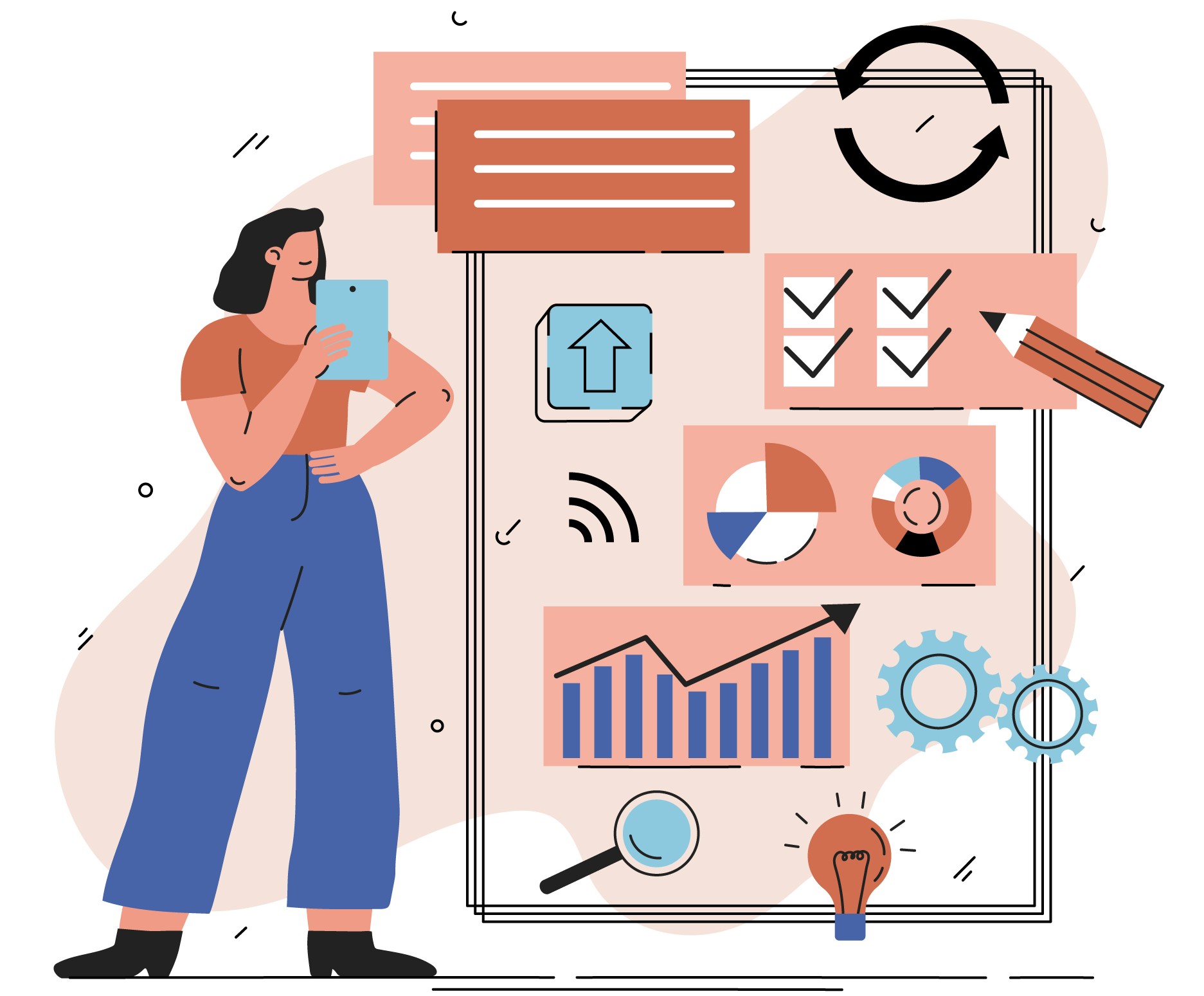 Amazon FBA business owner completing the store set-up