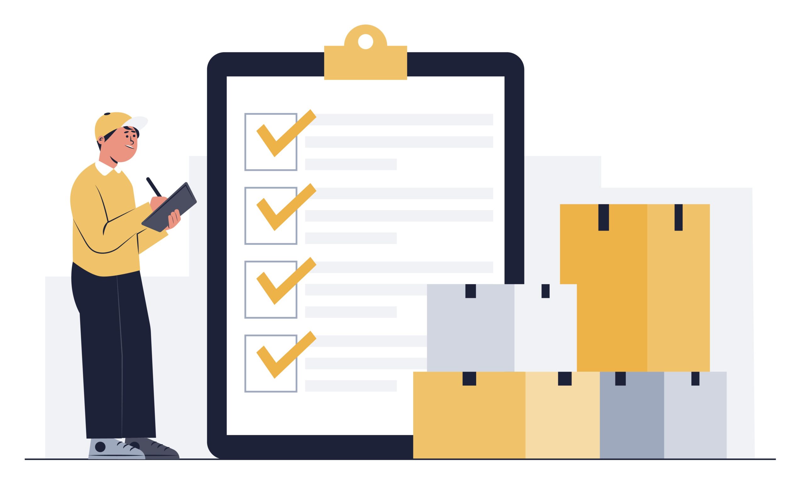 Step-by-step flowchart showing Amazon FBA shipment process from listing to delivery