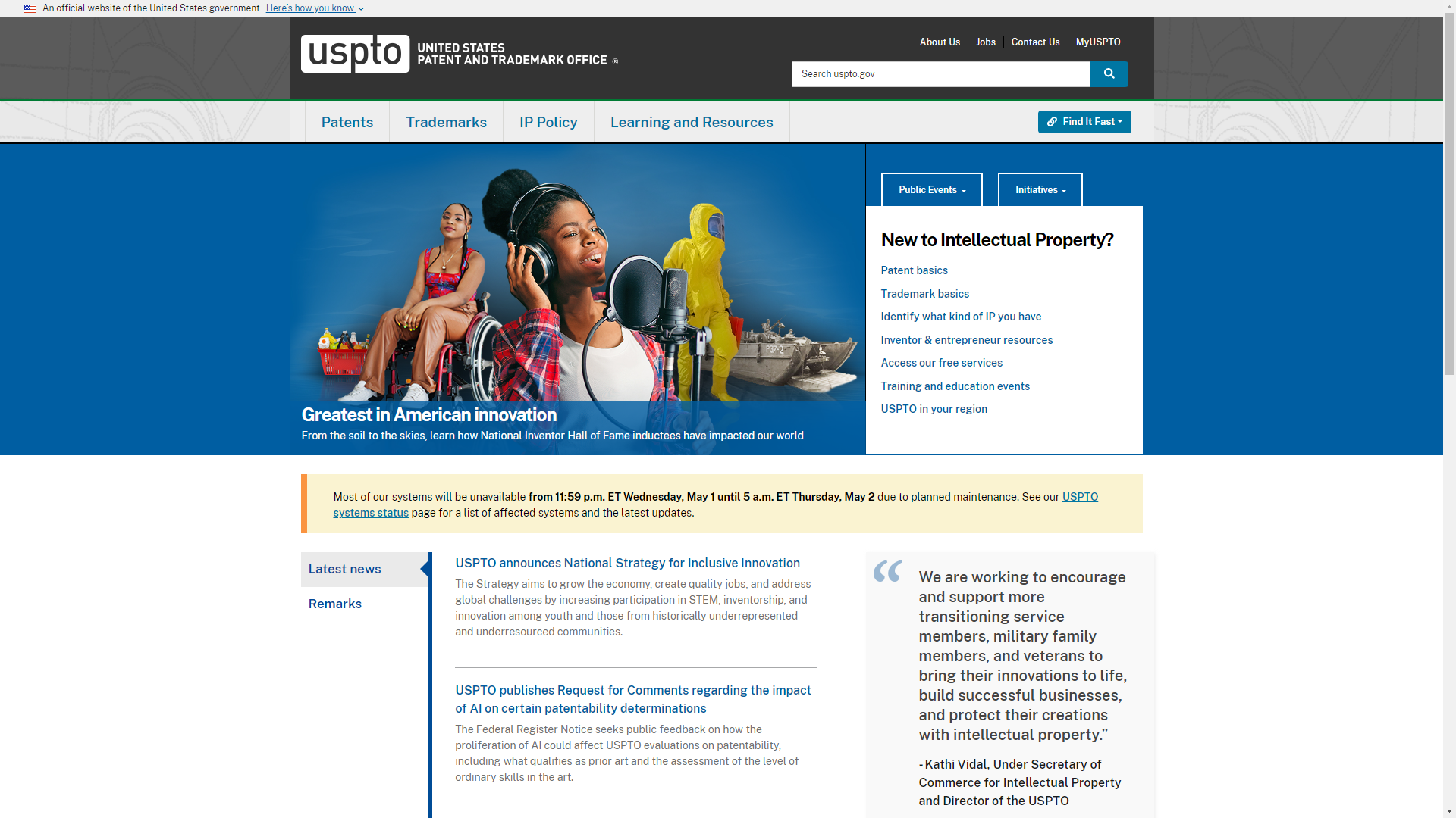 Making sure that you have an intellectual property for you amazon fba products by USPTO