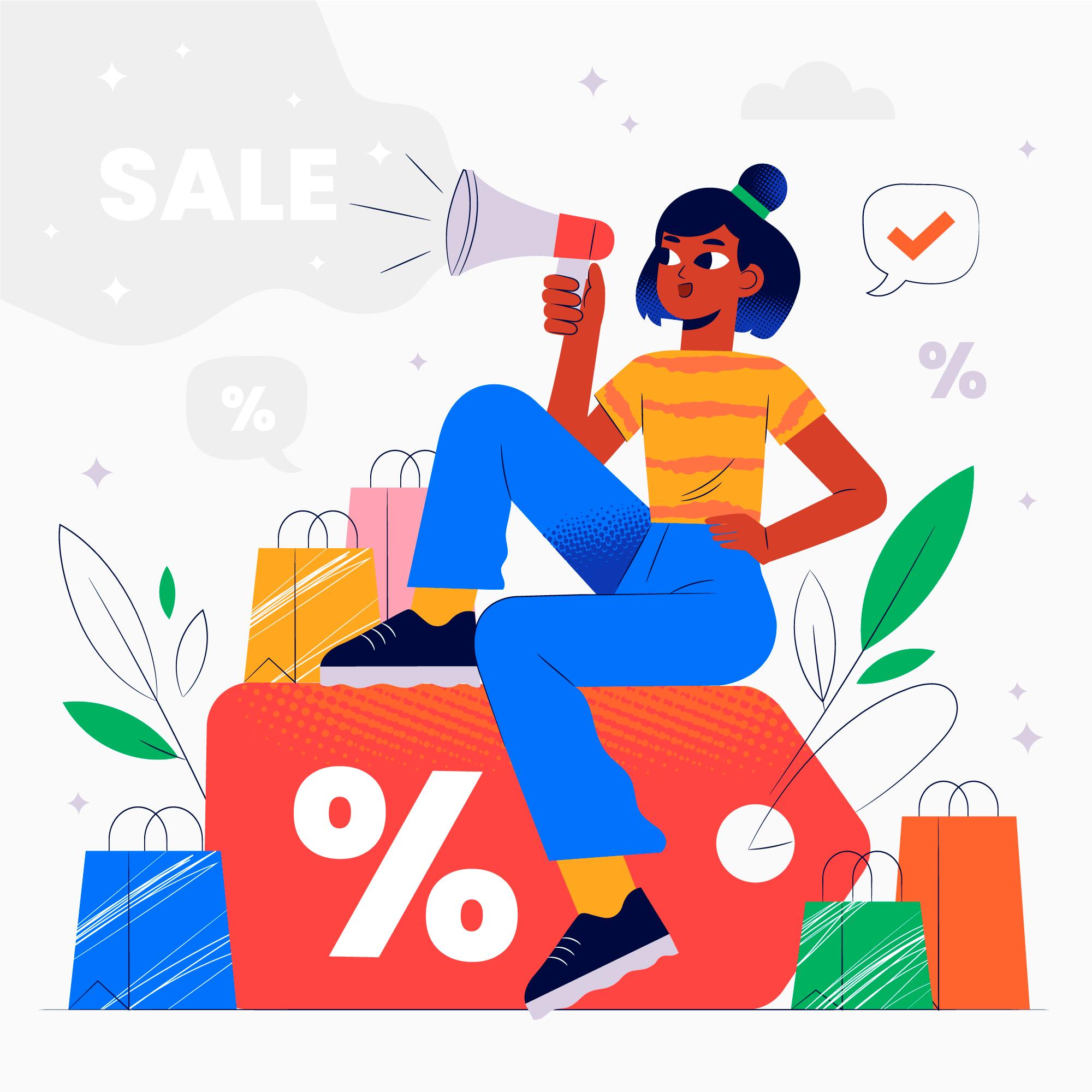 creating discounts and promotions to the product to achieve increase in sales