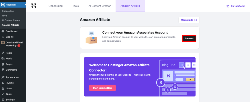 Wordpress advantage in Amazon Affiliate Integration