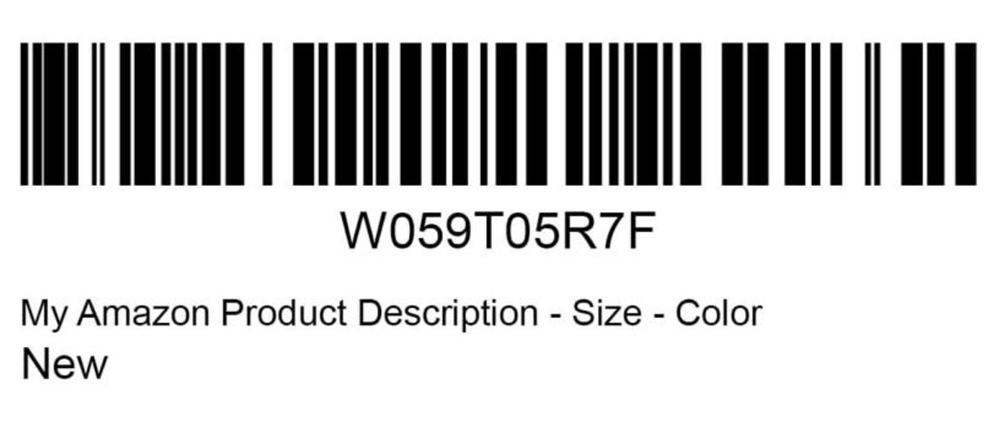 Product packaging with UPC barcode label and brand name displayed for Amazon FBA inventory tracking