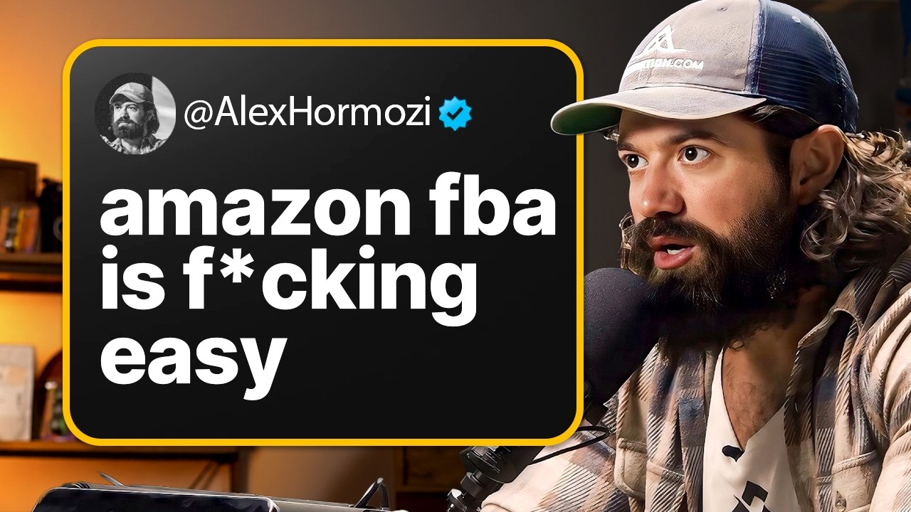 Amazon FBA: Why Alex Hormozi’s Advice Works So Well
